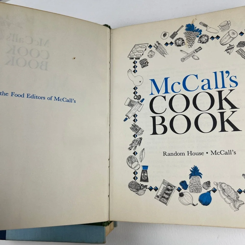 McCall's + American Home Cookbook Set 2 Books VTG 1960s Mid-Century Recipe